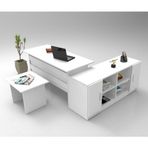 Yurudesign Vario ABF Ofis Büro Masa Takımı 3 Renk - Beyaz