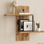 Yurudesign VG14-A Voyage Çam Duvar Rafı Kitaplık