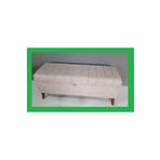 YUSE MOBİLYA VE AKSESUAR 100x40x45 Cayz Yatak Ucu Puf Krem