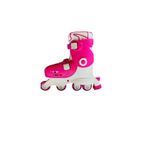 yuselbebe Yusel bebe Pembe ısıkli paten