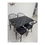 YusGos Güneş Sandalye Takımı 70x110 Çam Yemek, Mutfak, Salon, Balkon Masası 4 Adet Güneş Sandalye Bu