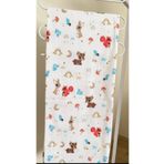 Yusra 100x120cm,bebek Battaniyesi,kundak Örtüsü,emzirme Örtüsü,tek Kat Pazen Kumaş Sincap Desen