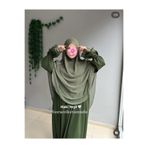 Yüsra Collection Erva Abaya Ve Gölgeli Sufle 2”li Takım
