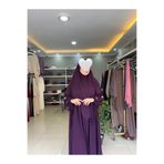 Yüsra Collection Papatya Nakışlı Liza Elbise Ve Kısa Sufle 2”li Takım