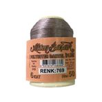 Yüsra Shop Altınbaşak Polyester769 SÜTLÜ KAKAO Dantel İpliği 20 Gr yazma ipi