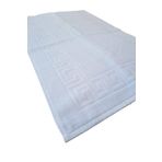 Yusra Ticaret 50x70 cm 2'li 100 Pamuklu Ayak İzli Banyo Paspas Ayak Havlusu