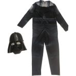 Yüsü Çocuk Starwars Kostümü Çocuk Darth Vader Kostüm - Siyah - 3 - 4 Yaş
