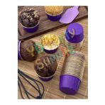 Yusuf Dirik YD Party Supplies Mor Gold Metalik Muffin Kek Kalıbı 25 Adet 50x39