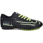 Yusuf Shoes Yusufshoes Boğazlı Çocuk Yetişkin Dişsiz Halı Saha Futbol Ayakkabısı - Siyah - Sarı
