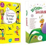 Yuva 1.Sinif Dik Temel Harflerle Okumaya Ilk Adim + Salyangoz Hikaye Seti 20 Kitap
