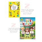 Yuva Yayınları Anetil Dik Temel Harflerle Okumaya İlk Adım Serisi 1. Sınıflar İçin Hece Kitabı Set