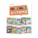 Yuva Yayınları Boyama Kitabı 10 kitap ( 10 KİTAP 160 SAYFA ) A4 Boy