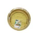 YUVARLAK - 3 BOY BAMBU AHŞAP TEPSİ SETİ 30--35--38CM (2818)