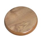 Yuvarlak Ahsap Saksi Damacana Tup Altligi 30 Cm Medefe