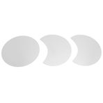 Yuvarlak Ayna w Sticker Diy w Ev Oturma odası Tv Arka Plan Yatak odası Dekorsver Yatak Dekorsver Stickerw Stickersw Decalbackground Stickerdiy Stickerw Dekor (SILVER)