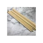 Yuvarlak Bambu Ahşap Maket Çubukları 20 Cm 200 Adet 5 Mm