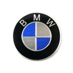 Yuvarlak Bmw Logo Alüminyum Sticker Etiket