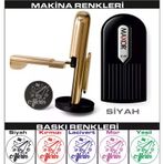 Yuvarlak Cep Kaşe Siyah