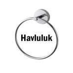Yuvarlak Havluluk Krom Renk
