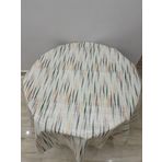 yuvarlak masa örtüsü 140 cm çapında