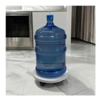 Yuvarlak MDF Saksı Altlığı 100 cm Asimetrik Tekerlekli Modern Kullanım İçin %100 Alüminyum