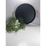 Yuvarlak Metal Tepsi 37 Cm+30 cm