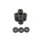 Yuvarlak Mıknatıs 30 lu Mini Mıknatıs 1.5 cm Kömür Halka Mıknatıs