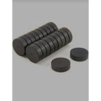 Yuvarlak Mıknatıs 50 Lı Mini Mıknatıs 1.5 cm Çapında Mıknatıs - 50 Adet - Siyah