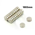 Yuvarlak Neodyum Mıknatıs 10X3mm