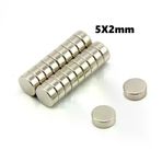 Yuvarlak Neodyum Mıknatıs 5X2mm