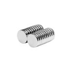 Yuvarlak Neodyum Mıknatıs D10X2 mm Çap - 50 Adet - Güçlü Neodyum Mıknatıs Magnet - 10MMx2MM - 100 Adet - Gümüş