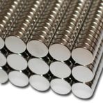 Yuvarlak Neodyum Mıknatıs, Güçlü Magnet, Ebat ve Adet Seçenekli 10 Lu Paket-10X1 Mm