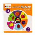 Yuvarlak Puzzle - Meyveler - imami gazali Eolo Eğitici Oyuncak Komisyon