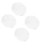 Yuvarlak Sapphire Watch Cam Yedek Parçaları 4 PCS Pürüzsüz Yüzeyli Yüksek Sıcaklık dayanıklılığı çizik dayanıklılığı Için ayarlanmış
