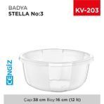 Yuvarlak Şeffaf Badya 1 Adet 3 No ROYALEKS-E175 Nemere