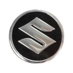 Yuvarlak Suzuki Logo Alüminyum Sticker Etiket