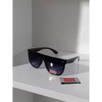 Yuvarlak unisex Güneş Gözlüğü Siyah kemik çerçeve UV400