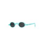 Yuvarlak Unisex Güneş Gözlüğü Transparan Mat Mint Yeşili 1028
