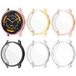 YUVIKE Garmin Venu3S 41 mm için 6 Paket İzle Ekran Koruyucu, Yumuşak TPU Kılıf Tam Koruyucu Kapak Esnek Tampon Garmin VENU3S Akıllı Saat