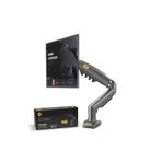 YUWA Monitör Standı North Bayou Nb F80 Amortisörlü Monitör Standı Gri (17-30 Inç)-(2-9 Kg)2026model