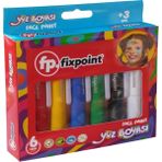 Yüz Boyası 6 Renk 1 Paket Face Paint Çevirmeli Yüz Boyası Canlı Renkler Sağlığa Zararsız - Çok Renkli - Standart - 15ml