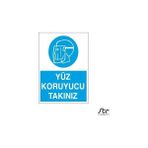 Yüz Koruyucu Takınız 60 x 90 cm