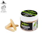 Yüzen Silikon Kurt - Glow Alabalık Yemi - 37Mm - Peynir Kokulu - Ekmek İçi - Trout Bait