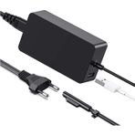 Yüzey Şarj Kablosu Yüzey Pro Şarj 44 W 15 V 2.58A Güç Kaynağı Adaptörü Microsoft Surface Pro 4/5/6 Model 1800 1963 1735 Yüzey Dizüstü Yüzey Kitap Yüzey 5 V 1A USB Bağlantı Noktası ve 1.8M Kablo ile Git