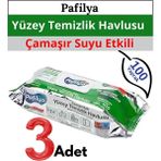 Yüzey Temizlik Havlusu L Çamaşır Suyu Etkili L Çok Amaçlı L 3*100
