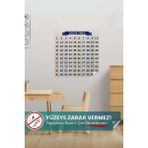 Yüzlük Tablo, Matematik Öğreniyorum, Iz Bırakmaz, Yapışkansız Akıllı Yazı Tahtası - Altın - Seçenek 1