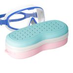 Yüzme Gözlüğü Kılıfı,Dalış Gözlüğü Kutusu | Silikon Gözlük Organizer Spor Dalış Sualtı Plaj Seyahat Yaz İçin