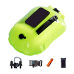 Yüzme Şamandırası - Yüzme Deniz Güvenliği Şişme Kabarcık Çanta | Eğitim için Havuz Ekipmanları Şnorkelle Yüzme Tekne Açık Havada Kano Yüzücüler Plaj Su Sporları Güvenlik Dişli Şamandıra