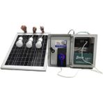 Yüzüak Taşınabilir Solar Sistem 3 Lamba Sınırsız Telefon Şarjı