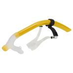 Yüzücü Eğitim Şnorkel, Rahat Silikon Ağız Yüzme Şnorkel Çocukları Şnorkel, Dalış Yüzme Için Yetişkin Şnorkel Dişli (YELLOW)